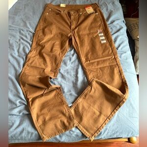Levi’s W33/L32 Brown 514 Straight Stretch pants